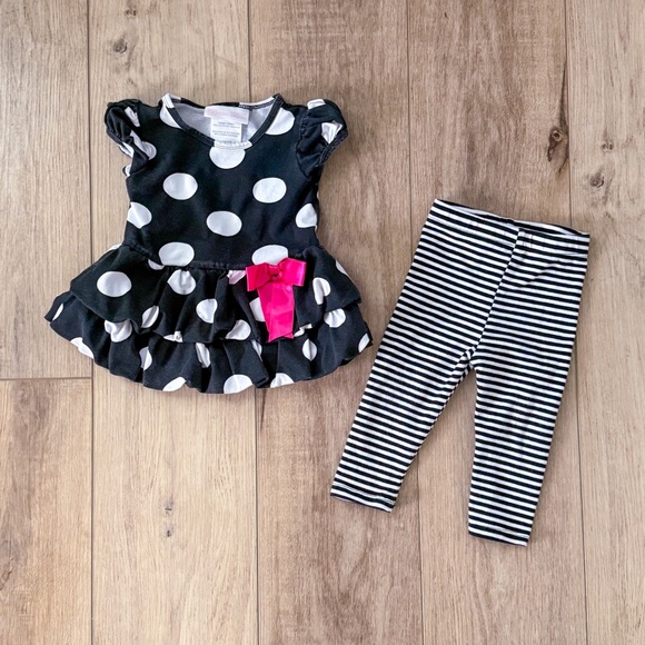 BABY GIRL BOUTIQUE PREPPY AND PRETTY PICTURE PERFECT BUNDLE SIZES 6-12months - Picture 8 of 9